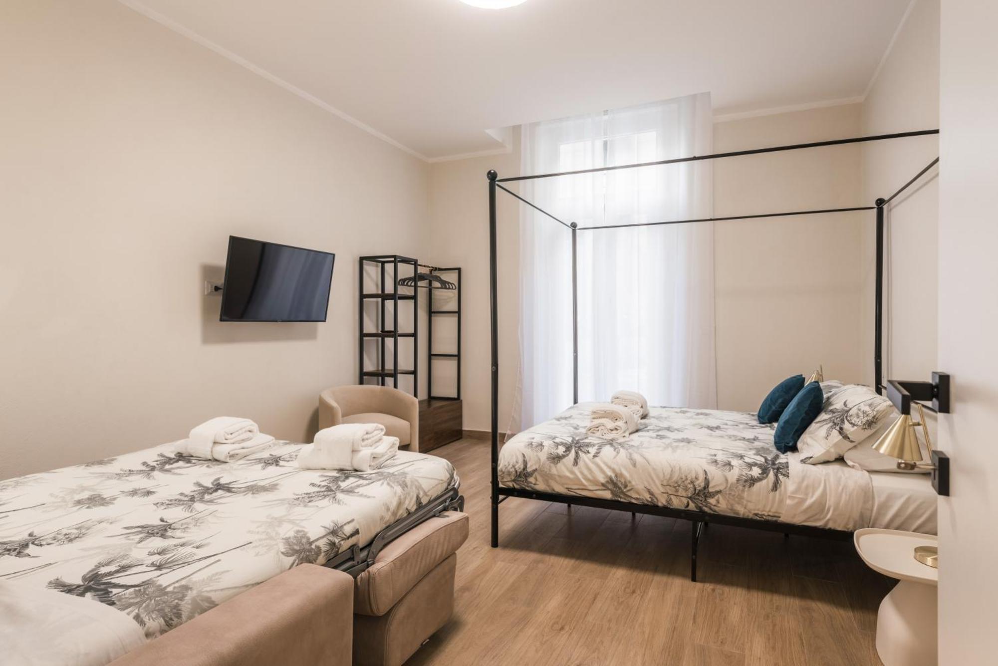 רומא C3 Top Class Apartment, 2 Camere Da Letto, 2 Bagni, Giardino Distante 15 Minuti A Piedi Da Fontana Di Trevi מראה חיצוני תמונה